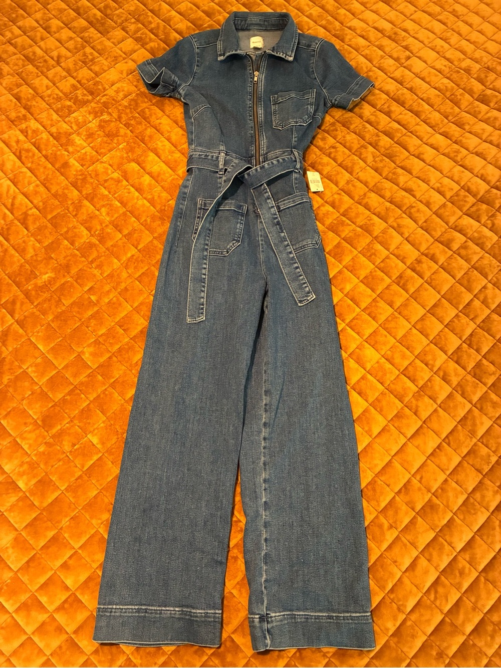 Maeve denim jumpsuit